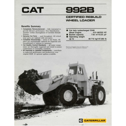 cat 992 b