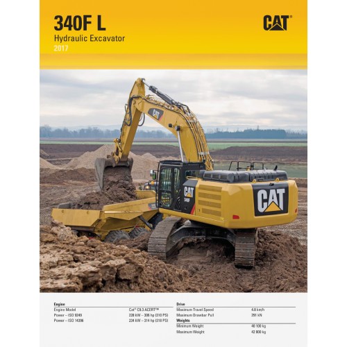 Caterpillar 340f L Hydraulic Excavators