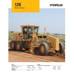 Caterpillar 12K Motor Graders