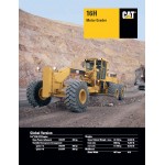 Caterpillar 16H Motor Graders