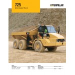 Caterpillar 725 Articulated Trucks