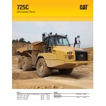 Caterpillar 725C Articulated Trucks 