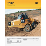 Caterpillar 725C2 Articulated Trucks