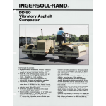 Ingersoll-Rand DD-90 Vibratory Asphalt Compactors