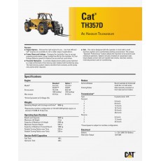 Caterpillar TH357D Telehandlers