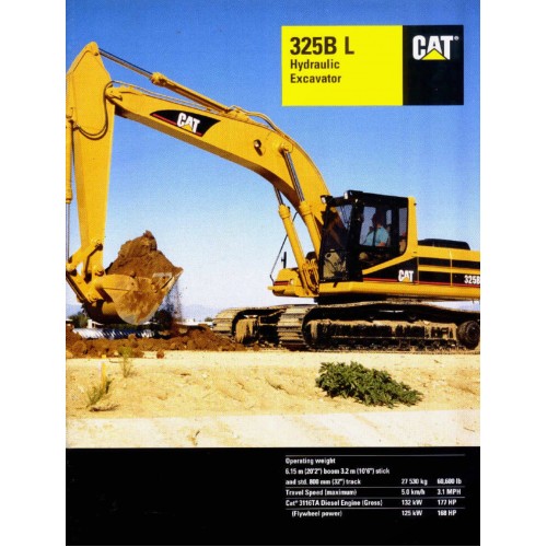 Caterpillar 325B L Hydraulic Excavators