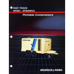 Ingersoll-Rand HP600WCU, XP750WCU, HP750WCU, XP825WCU, HP825WCU, P900WCU, XP900WCU Portable Compressors