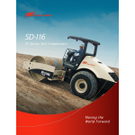 Ingersoll-Rand SD-116DX, SD-116F Soil Compactors