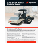 Ingersoll-Rand SD-122D, SD-122DX, SD-122F Soil Compactors