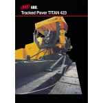 Ingersoll-Rand ABG TITAN 423 Tracked Pavers